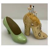 Misc. Miniature Vintage Collectibles Including Pin Cushions  And More Misc. Miniature Vintage Collectibles Including Pin Cushions  And More