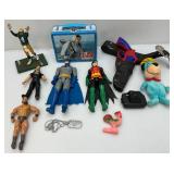 Misc. Vintage Action Figures And Toys Including Huckleberry Hound And More Misc. Vintage Action Figures And Toys Including Huckleberry Hound And More