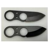Mini Stainless Steel Blade Self Defense Skeleton Neck Knives With Nylon Sheath Mini Stainless Steel Blade Self Defense Skeleton Neck Knives With Nylon Sheath