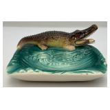 Vintage Collectible Florida Alligator Ashtray Vintage Collectible Florida Alligator Ashtray