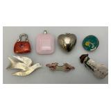 Misc. Costume Jewelry Including Elephant Brooch And More Misc. Costume Jewelry Including Elephant Brooch And More
