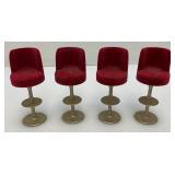 Mid-Century Miniature Bar Stool Salesman Samples 3 1/4" Tall Mid-Century Miniature Bar Stool Salesman Samples 3 1/4" Tall