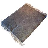 U - Casanova Peacock Feather Pattern Throw