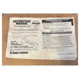 G - Black & Decker 10 Inch Miter Saw Model 1710