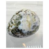 Ocean Jasper Polished Misc Lot of 3: Heart 195 gm./7 oz., Gallet 136 gm./4 oz., gallet 115 gm/4 oz.