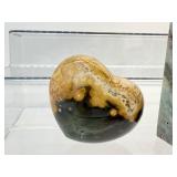 Ocean Jasper Polished Lot of 3: Generator 381 gm./13.4 oz., Heart 339 gm./12 oz., Heart 173 gm./6.1 oz.