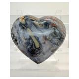 Stunning Ocean Jasper Heart: 332gm./11.7oz.