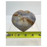 Ocean Jasper Polished Heart 332gm/11.7oz.