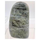 Labradorite Polished Lot of 2 Freeforms: 479 gm./1 lb., 309 gm./11 oz.