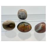 Polychrome Jasper Gallets/Palmstones:.65 kilo/1 lb. 7 oz