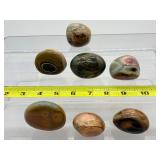 Polychrome Jasper Gallets/Palmstones:.65 kilo/1 lb. 7 oz