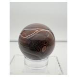 Sardonyx Sphere 63mm 331 gm./11.5 oz.