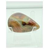 Sardonyx Misc. Lot of 3: 2 spheres 40mm, 94 gm./3.3 oz., non-standing freeform 70 gm./2.5 oz.