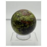 Green opal Sphere 75mm 823 gm./1 lb.13 oz.