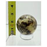 Septarian Sphere: 65mm, 410 gm./14.6 oz.