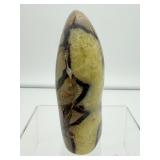 Septarian large polished freeform: 633 gm./1 lb. 6 oz.