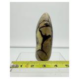 Septarian large polished freeform: 633 gm./1 lb. 6 oz.