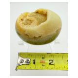 Green Opal Druzy Palmstone: 101 gm./11.7oz.