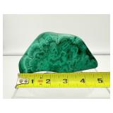 Malachite-Polished Slab 218 gm./7.7 oz.