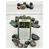 Bloodstone Tumbles Lot: 336 gm./11.9 oz.