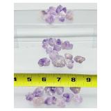 Amethyst Skeletal Elestial Points: 164gm/5.8oz.