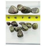 Dragons blood Jasper Tumbles Lot 209 gm./7.4 oz.
