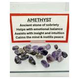Ametrine tumbles lot: 178 gm./6.3 oz.