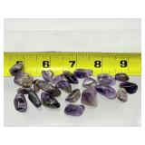Ametrine tumbles lot: 178 gm./6.3 oz.