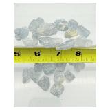 Celestite Tumbles Lot: 352 gm./12.4oz.