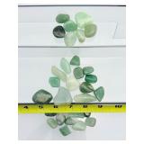 Green Aventurine Tumbles: 238gm/8.4oz.