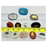 12 Totem Energy Stones: Total weight 263 gm./ 9.3 oz.