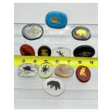 12 Totem Energy Stones: Total weight 263 gm./ 9.3 oz.