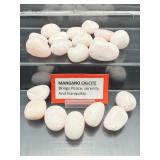 Mangano Calcite Tumbles Lot: 283 gm./12.1 oz. UV Reactive