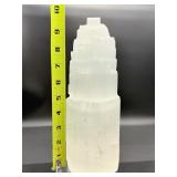 Selenite Tower with light 2.6 kilo/5 lb.