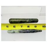 5 piece Jade Gua Sha set with Facial Roller & Massagers with velvet carrying bag