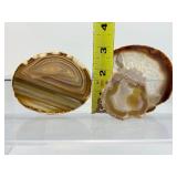 Agate Slices Lot of 3: 174gm/6.1oz.