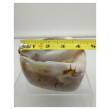 Orca Agate Bowl: 942gm./2 lb. 1 oz.