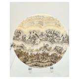 Dendritic Calcite Plates (Lot of 2) 499gm/ 1 lb.1 oz.