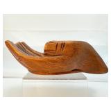 Large wood, praying hands for tumbles for display purposes