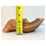 Large wood, praying hands for tumbles for display purposes