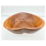 Wood Heart Bowl for display