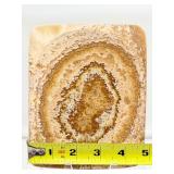 Brown Aragonite Plate: 332 gm./11.7 oz.