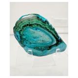 Polished Chrysocolla & Malachite Lot of 3: Total weight 460 gm./1 lb.