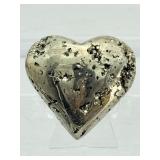 Pyrite Lot of 3: heart, tumble and small angel Total Lot Weight 240 gm./8.5 oz.