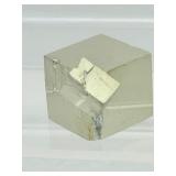 Pyrite Lot of 3: small flame, heart and small cube cluster 291 gm./10.2 oz.