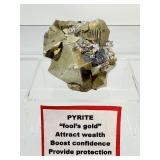 Octahedral Pyrite (Huanzala Mine, Peru): 151 gm./5.3 oz.