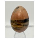 Pink Panther Jasper Egg: 196gm/7oz.