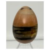 Pink Panther Jasper Egg: 196gm/7oz.