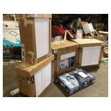 Lot of Assorted Kitchen Cabinets Various Models and Conditions Customer Returns See Pictures Lot of Assorted Kitchen Cabinets Various Models and Conditions Customer Returns See Pictures