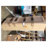 Hampton Bay 24 in. W x 18 in. D x 84 in. H Assembled Pantry Kitchen Cabinet in Unfinished with Recessed Panel Customer Returns See Pictures Hampton Bay 24 in. W x 18 in. D x 84 in. H Assembled Pantry Kitchen Cabinet in Unfinished with Recessed Panel Customer Returns See Pictures